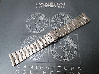 panerai oem 24mm luminor marina bracelet pav00677|panerai 18k parts.